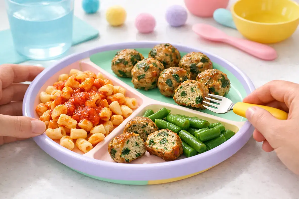 Mini Turkey & Spinach Meatballs